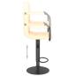 Preview: Barhocker 2 Stk. Creme Samt