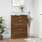 Preview: Schuhschrank Braun Eichen-Optik 63x24x104 cm Holzwerkstoff
