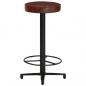 Preview: Barhocker 2 Stk. 66 cm Echtleder