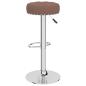 Preview: Barhocker 2 Stk. Braun Stoff