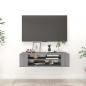 Preview: ARDEBO.de - TV-Wandschrank Grau Sonoma 100x30x26,5 cm Holzwerkstoff