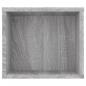 Preview: TV-Wandschrank Grau Sonoma 100x30x26,5 cm Holzwerkstoff