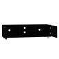 Preview: TV-Schrank Schwarz 140x40,5x35 cm Holzwerkstoff