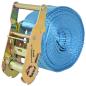 Preview: Ratschen-Spanngurte 4 Stk. 2 Tonnen 6m×38mm Blau