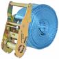 Preview: Ratschen-Spanngurte 4 Stk. 2 Tonnen 6m×38mm Blau
