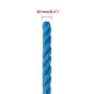 Preview: Arbeitsseil Blau 10 mm 50 m Polypropylen