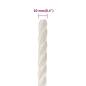 Preview: Arbeitsseil Weiß 10 mm 50 m Polypropylen