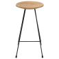 Preview: Barhocker 2 Stk. Massivholz Teak