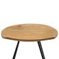 Preview: Barhocker 2 Stk. Massivholz Teak