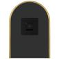 Preview: Wandspiegel Golden 40x15 cm Oval