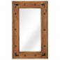 Preview: ARDEBO.de - Spiegel Akazienholz Massiv 50x80 cm