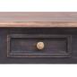 Preview: Schreibtisch mit 3 Schubladen 117×57×75 cm Massivholz Mahagoni