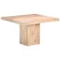 Preview: Esstisch 120x120x77 cm Mango Massivholz