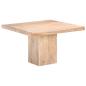Preview: Esstisch 120x120x77 cm Mango Massivholz
