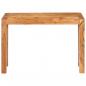 Preview: Konsolentisch 110x40x76 cm Massivholz mit Honigfarbenem Finish