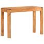 Preview: Konsolentisch 110x40x76 cm Massivholz mit Honigfarbenem Finish