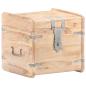 Preview: Truhe 40x40x40 cm Akazie Massivholz