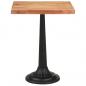 Preview: Bistrotisch 60x60x76 cm Akazie Massivholz