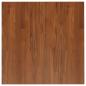 Preview: Tischplatte Quadratisch Dunkelbraun 70x70x4cm Behandelte Eiche