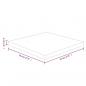 Preview: Tischplatte Quadratisch Dunkelbraun 70x70x4cm Behandelte Eiche