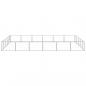 Preview: Hundezwinger Silbern 30 m² Stahl