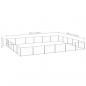 Preview: Hundezwinger Silbern 30 m² Stahl