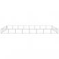Preview: Hundezwinger Silbern 40 m² Stahl