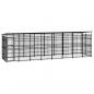 Preview: ARDEBO.de - Outdoor-Hundezwinger mit Dach Stahl 14,75 m²