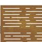 Preview: Gartentor 85x75 cm Cortenstahl Quadratisches Design