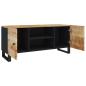 Preview: TV-Schrank 105x33x46 cm Massivholz Mango