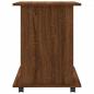 Preview: Rollschrank Braun Eichen-Optik 60x45x60 cm Holzwerkstoff