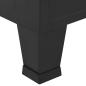 Preview: Kleiderschrank Industrial Schwarz 90x40x140 cm Stahl