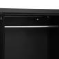 Preview: Kleiderschrank Industrial Schwarz 90x40x140 cm Stahl
