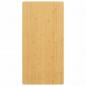 Preview: ARDEBO.de - Tischplatte 40x80x1,5 cm Bambus