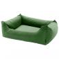 Preview: ARDEBO.de - Madison Hundebett Velvet 80x67x22 cm Grün