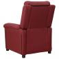 Preview: Massagesessel Weinrot Stoff