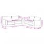 Preview: 2-tlg. Sofagarnitur Cappuccino-Braun Kunstleder