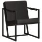 Preview: Sessel Schwarz Echtleder