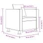Preview: Sofa-Set Kunstleder 3-Sitzer + 2-Sitzer + Sessel Schwarz