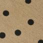 Preview: Teppich Handgefertigt Jute mit Punktmuster 90 cm
