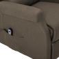 Preview: Aufstehsessel Taupe Stoff
