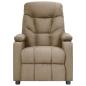 Preview: Massagesessel Elektrisch Taupe Stoff