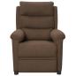 Preview: Massagesessel Elektrisch Braun Stoff