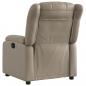 Preview: Relaxsessel Cappuccino-Braun Kunstleder