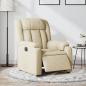 Preview: ARDEBO.de - Relaxsessel Elektrisch Creme Stoff