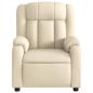 Preview: Relaxsessel Elektrisch Creme Stoff