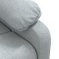 Preview: Massagesessel Hellgrau Stoff