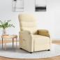Preview: ARDEBO.de - Relaxsessel Creme Stoff