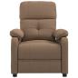 Preview: Massagesessel Braun Stoff