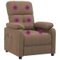 Preview: Massagesessel Braun Stoff